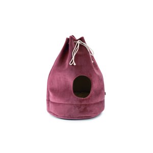 Designed by Lotte Pelíšek pro kočky Vilar růžový 45x60x45cm