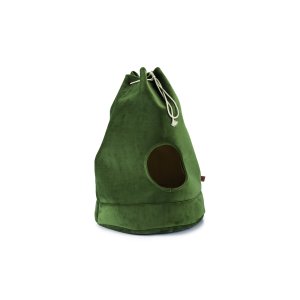 Designed by Lotte Pelíšek pro kočky Vilar zelený 45x60x45cm