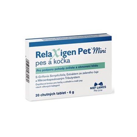 Relaxigen Pet Mini pro psy a kočky 20tbl