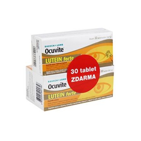 Ocuvite Lutein forte tbl.60+30 ZDARMA