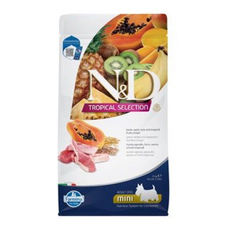 N&D TROPICAL SELECTION DOG Adult Mini Lamb 1,5kg (EXPIRACE 07/2025)
