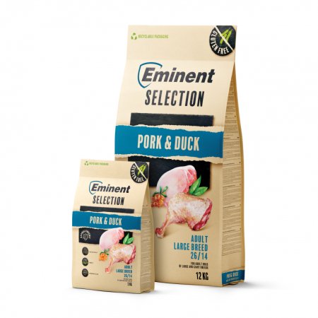 Eminent Selection Adult Large Breed Pork & Duck 12 kg