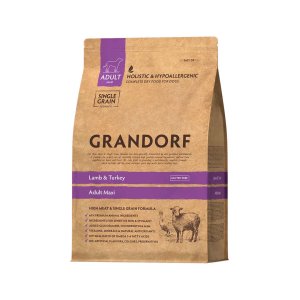 Grandorf granule pro psy Adult Maxi - Jehně a krocan 3kg