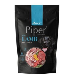 NEW PIPER s jehněčím a mrkví, kapsička pro psy 500 g