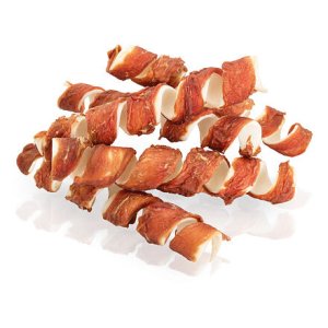 KIDDOG BUFFET SPRING kachní maso na buvolí kůži 16 cm/ 40-45 g