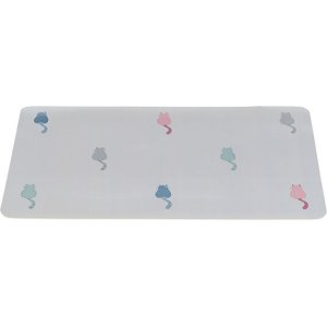 Prostírání pod misky Lilly, 44 x 28 cm, šedá