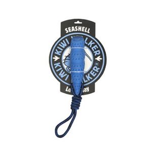 Hračka pes SEASHELL MAXI, plov z TPR modrá Kiwi