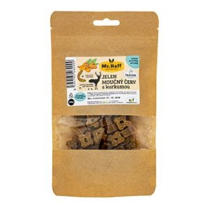 UGF pamlsek Mr. Haff moučný červ, jelen a kurkuma 100g