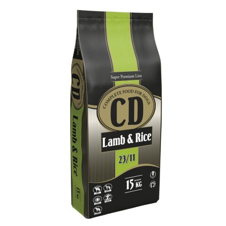 DELIKAN CD Lamb and rice 15 kg (POŠKOZENÝ OBAL, váha 13,2 kg)