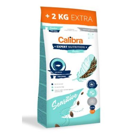 Calibra Dog EN Sensitive Salmon 12 + 2kg (POŠKOZENÝ OBAL)