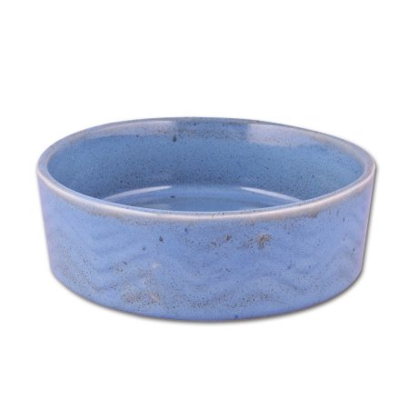 Keramická miska Zig Zag 12cm modrá 0,34l