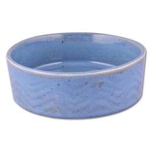 Keramická miska Zig Zag 18cm modrá 1,2l