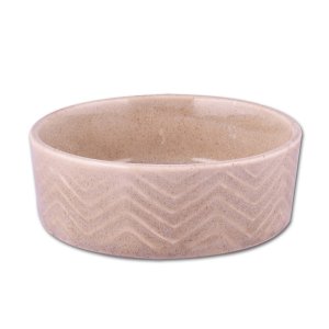 Keramická miska Zig Zag 12cm písková 0,34l