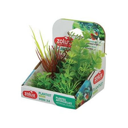 Rostliny akvarijní PLANTKIT 2 sada MINI 4ks Zolux