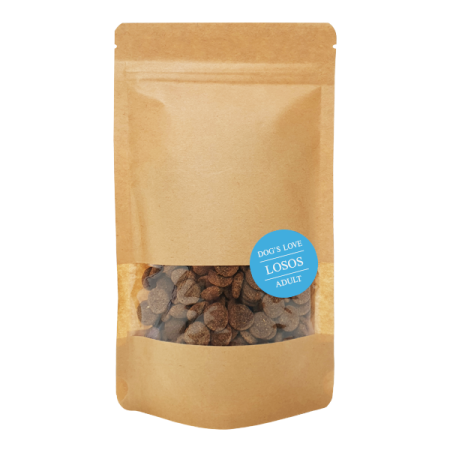 Dog"s Love granule Losos Adult - vzorek 150g