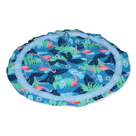 CoolPets gelová chladící podložka Tropical Flamingo 60cm - poškozené balení