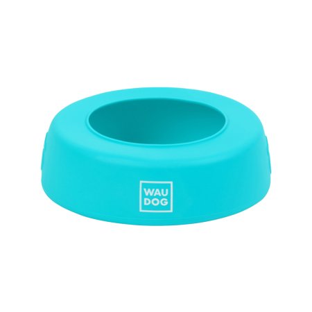 WAUDOG miska silikonová nerozlévací 750ml tyrkysová