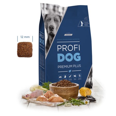 PROFIDOG Premium Plus All Breeds Senior 3 kg (POŠKOZENÝ OBAL)