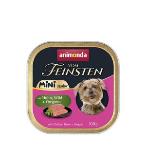 ANIMONDA paštika Vom Feinsten MINI Senior - kuře, zvěřina, oregano pro psy 100 g