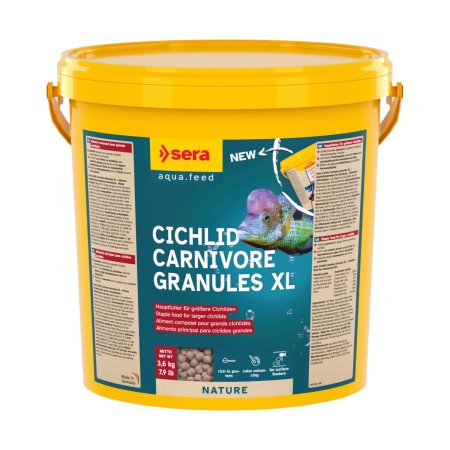 Sera Cichlid Carnivore Granules XL 10 l / 3,6 kg