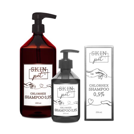 SkinPET Chlorhex Shampoo 0,5 % 1 l (EXPIRACE 08/2025)