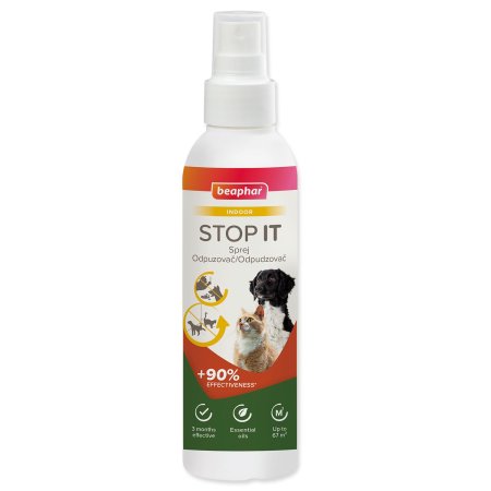 Sprej Beaphar STOP IT interiérový, odpuzovací sprej pro kočky a psy 200ml