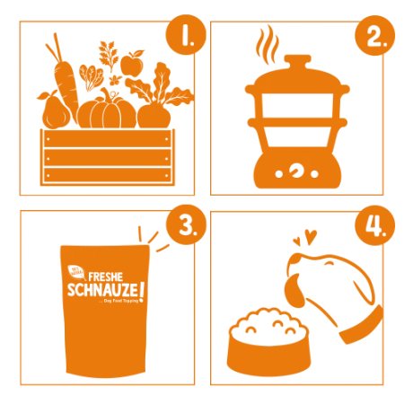 Bosch Freshe Schnauze Topping sunny yellow field vegetables 200 g