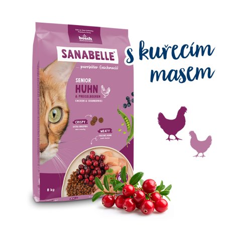Bosch Cat Sanabelle Senior Chicken 8 kg