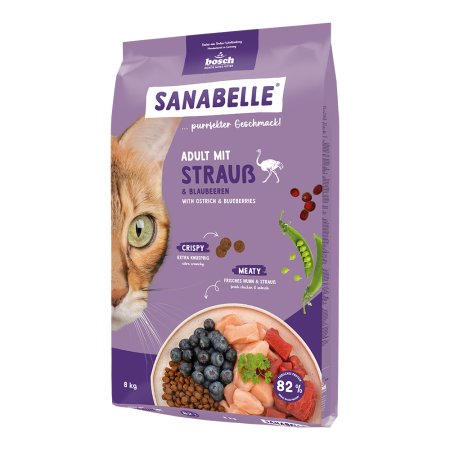 Bosch Cat Sanabelle Adult Ostrich 8 kg