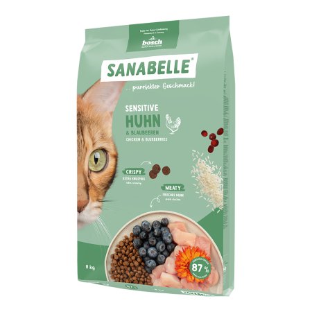 Bosch Cat Sanabelle Sensitive Chicken 8 kg
