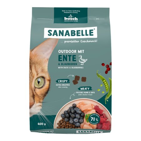 Bosch Cat Sanabelle Outdoor Duck 0,4 kg