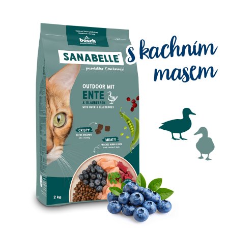 Bosch Cat Sanabelle Outdoor Duck 2 kg
