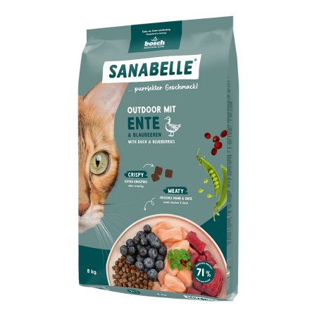 Bosch Cat Sanabelle Outdoor Duck 8 kg