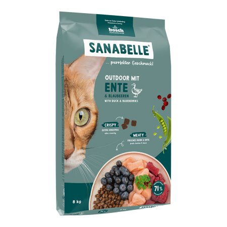 Bosch Cat Sanabelle Outdoor Duck 8 kg