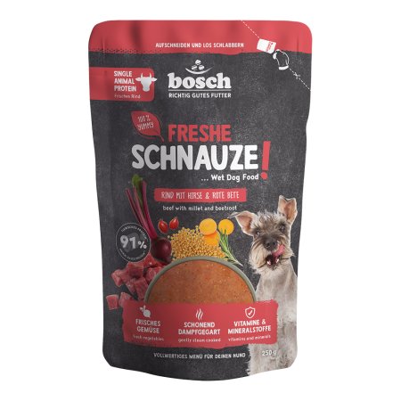 Bosch Freshe Schnauze Wetfood Mix 5 × 250 g