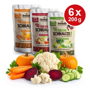 Bosch Freshe Schnauze Vegetables Mix 6 × 200 g