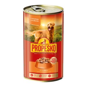 Propesko pes hovězí, kuře v omáčce 1240 g