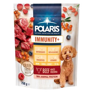 Polaris Grain free pes Imunity Small & Mini, hovězí 750 g