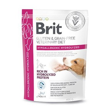 Brit VD Dog GF Hypoallergenic Hydrolyzed 400g