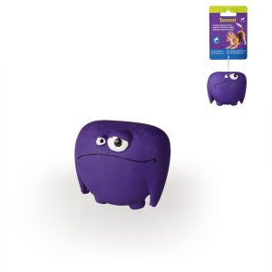 Příšerka fialová - latex, 8cm