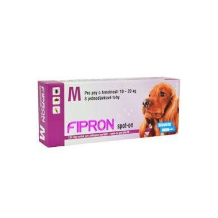 Fipron 134mg Spot-On Dog M sol 3x1,34ml (EXPIRACE 08/2025)