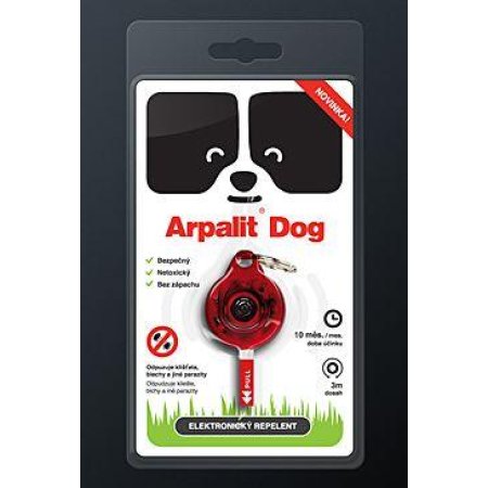 Arpalit Dog Elektr. odpuzovač klíšťat pro psy 1ks (EXPIRACE 08/2025)