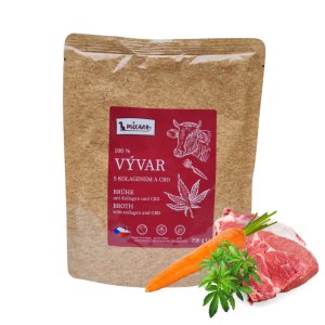 Mixáno 100 Vývar s kolagenem a CBD 200 g