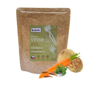 Mixáno Zeleninový vývar s hmyzím proteinem 200 g