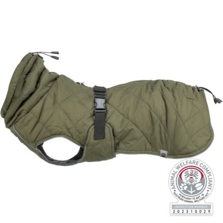 Obleček vesta MINOT, olivově zelená S:40cm, hruď:40-64cm, krk:37cm