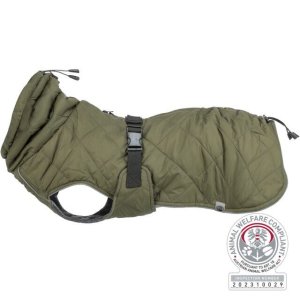 Obleček vesta MINOT, olivově zelená L:55cm, hruď:60-83cm, krk:48cm