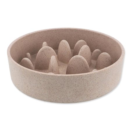 Miska Dog Fantasy proti hltání EcoStyle béžová 17cm, 750ml