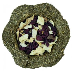 LIMARA Bezobilná krmná miska Goody Crunch Červená řepa - Petržel 50g