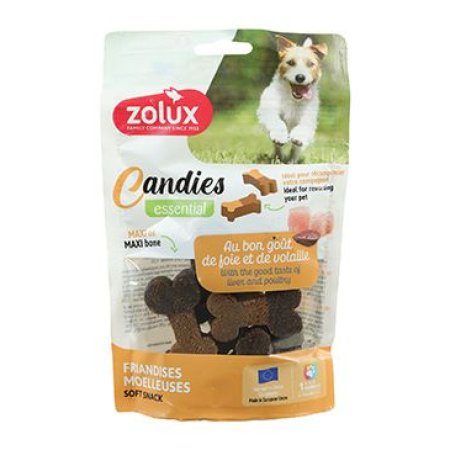 Pochoutka pes CANDIES Max kost drůbež,játra 150g Zol
