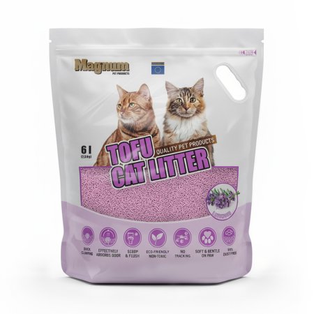 Magnum TOFU cat litter LEVANDER 6l